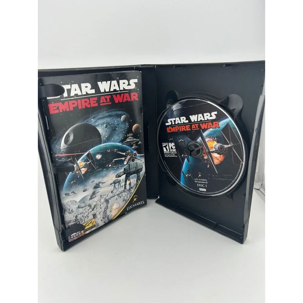 Star Wars Empire‎ at War PC CD-ROM LucasArts Strategy Game